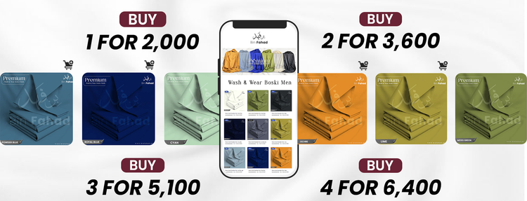 Wash & Wear Boski Men