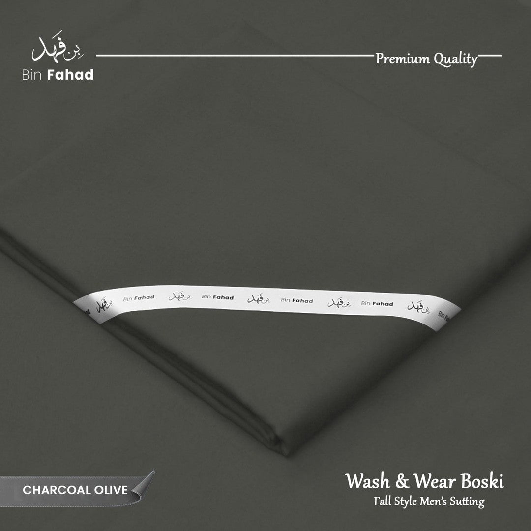 Premium Wash & Wear Winter Boski - Charcoal Olive