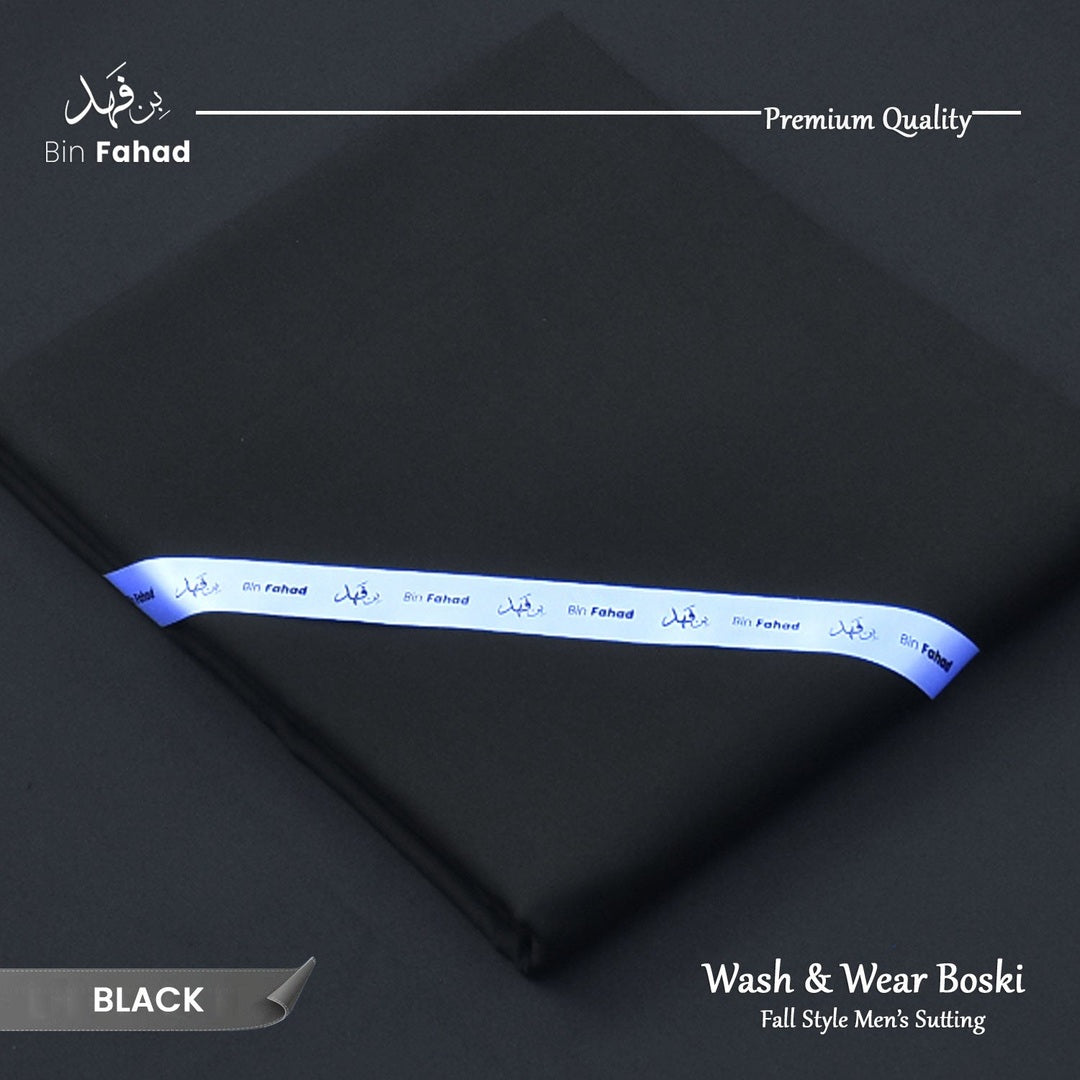 Premium Wash & Wear Winter Boski - Black