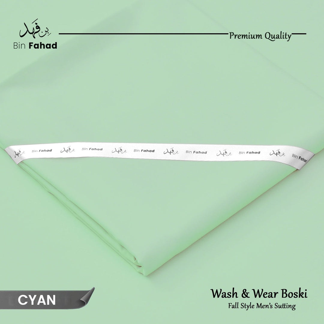 Premium Wash & Wear Winter Boski - Cyan