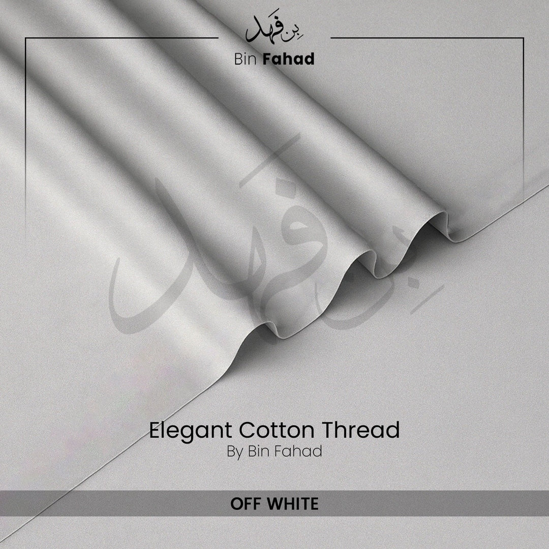 Premium Cotton Fabric - Off White