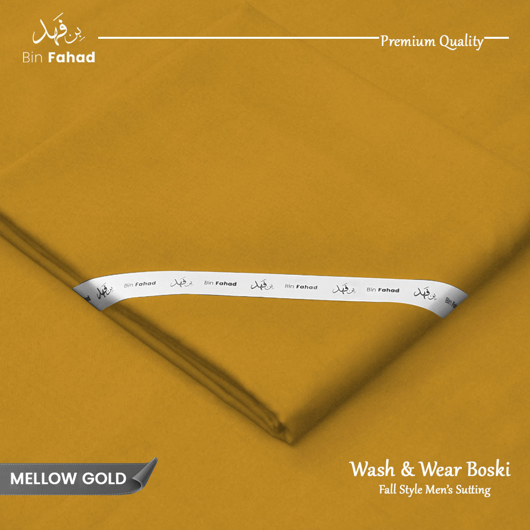 Premium Wash & Wear Winter Boski - Mellow Gold
