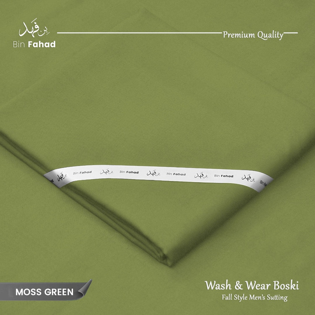 Premium Wash & Wear Winter Boski - Moss Green