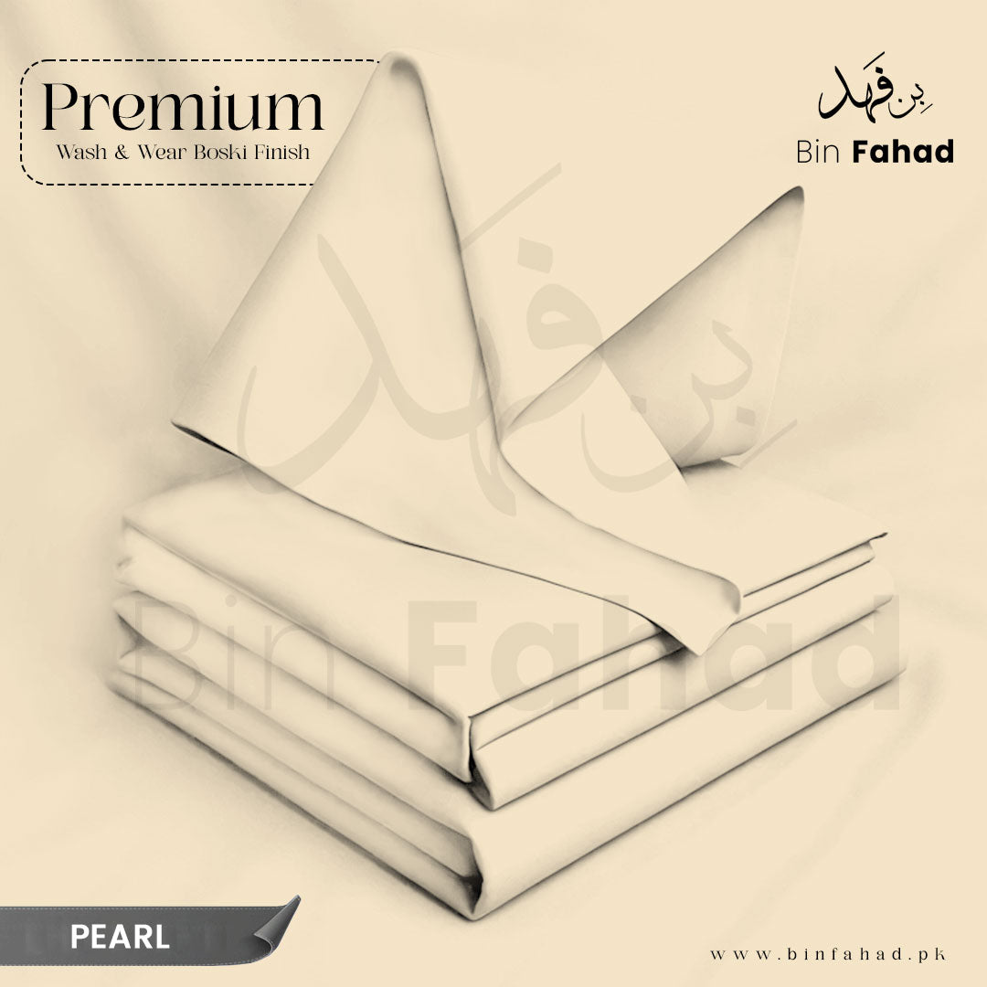 Premium Wash & Wear Boski Finish - Pearl