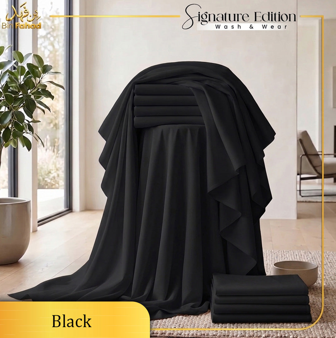Signature Edition Wash & Wear - Black