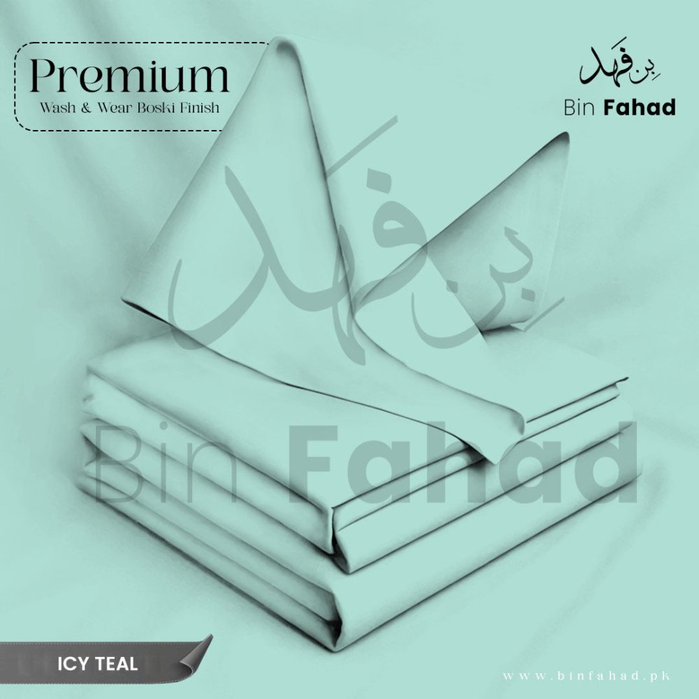 Boski Wash & Wear - Icy Teal - Bin Fahad