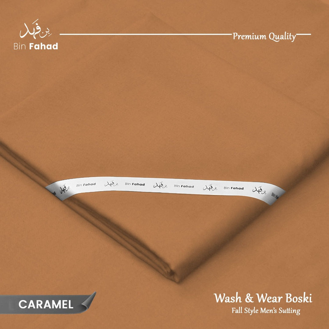 Premium Wash & Wear Boski Finish - Caramel