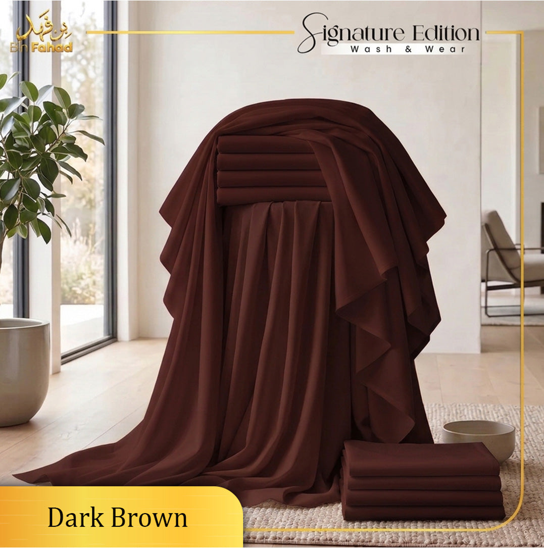 Signature Edition Wash & Wear - Dark Brown