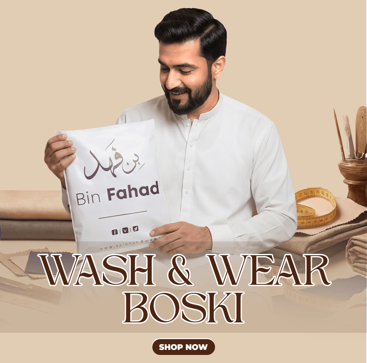 Wash & Wear Boski Men - Bin Fahad