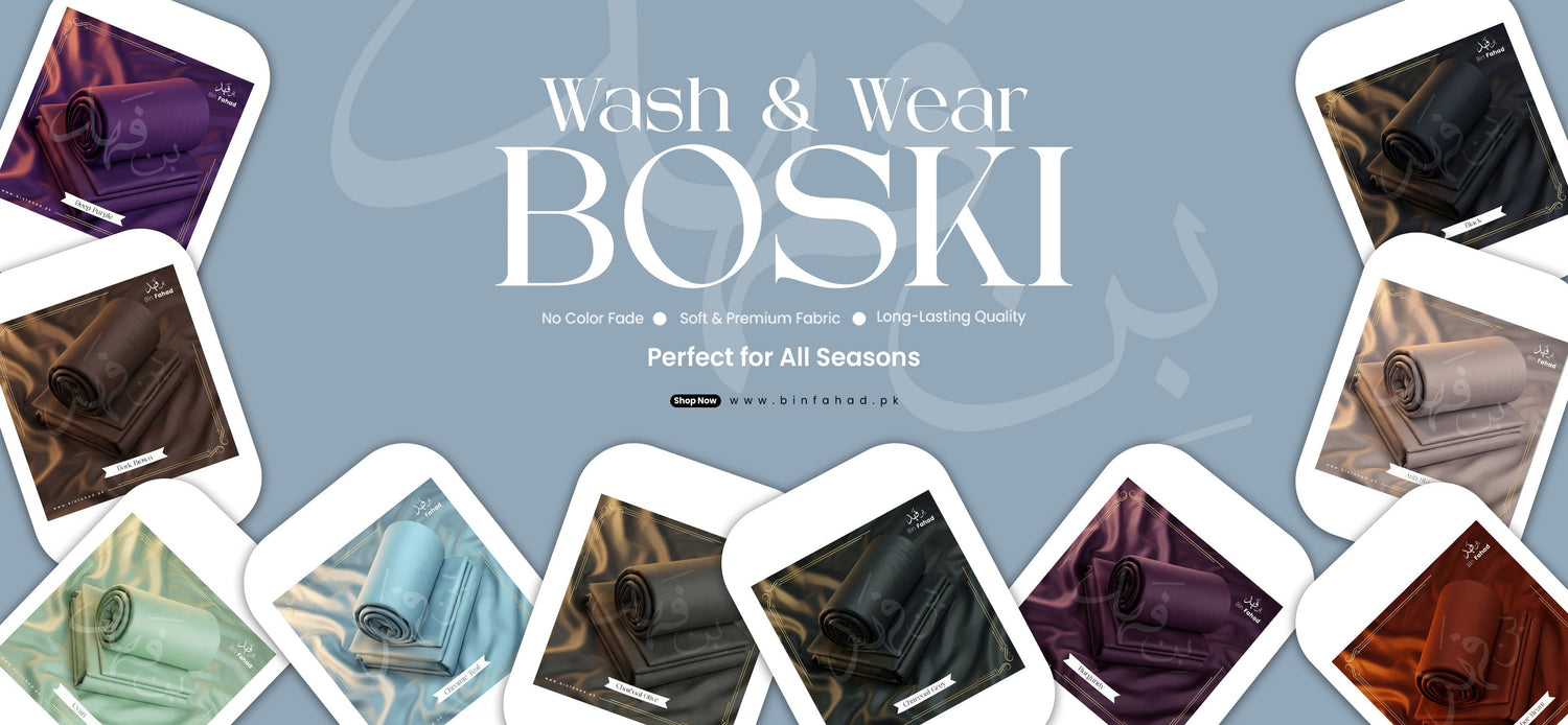 Wash & Wear Boski Men - Bin Fahad