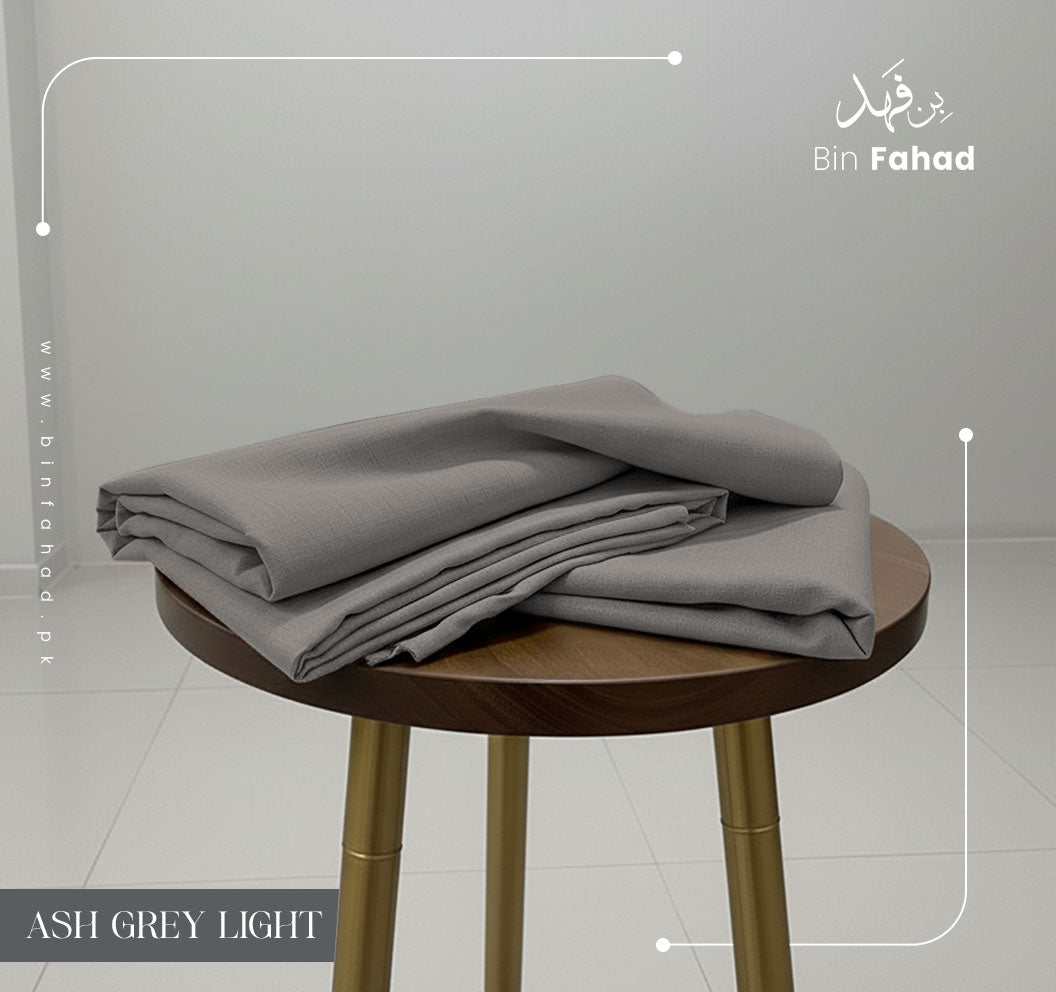 Premium Wool Collection - Ash Grey Light