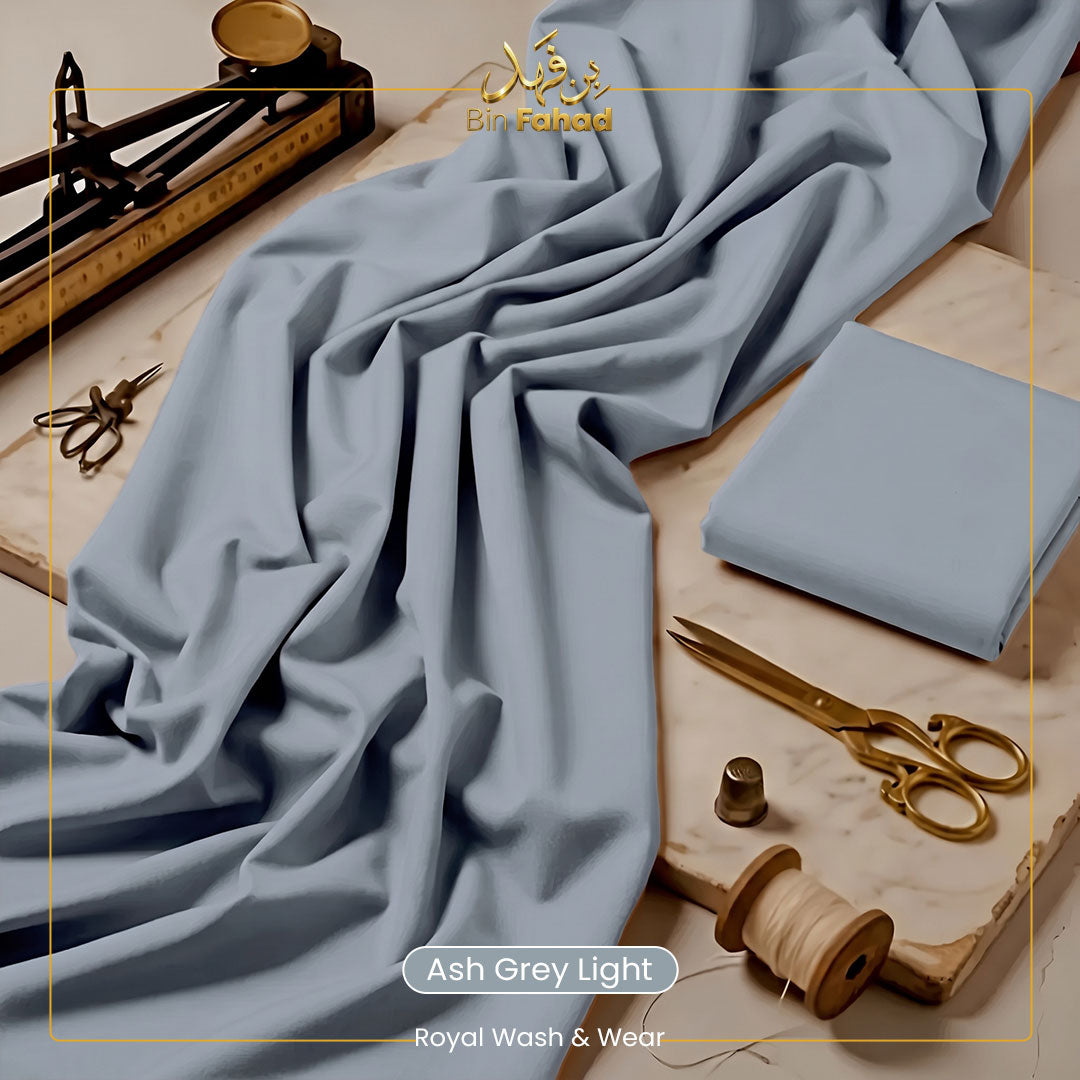 Royal Wash & Wear - Ash Grey Light