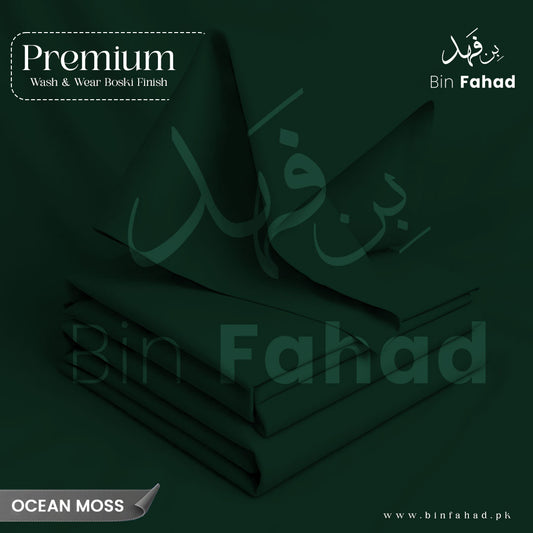 Premium Wash & Wear Winter Boski - Ocean Moss