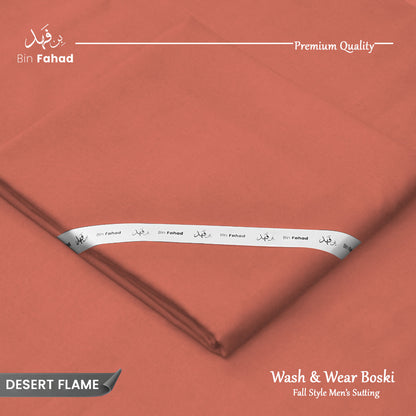 Premium Wash & Wear Winter Boski - Desert Flame