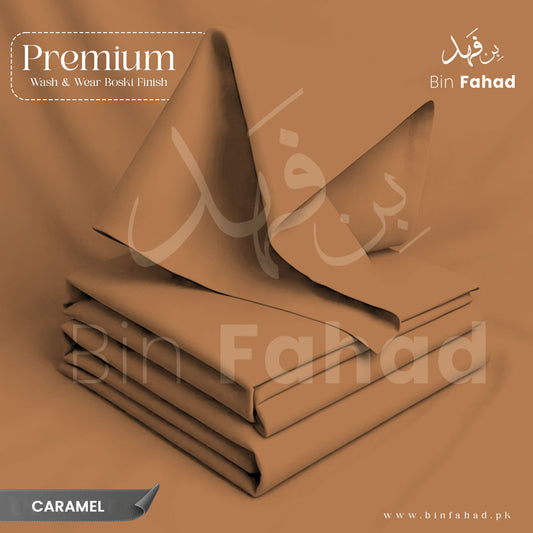 Premium Wash & Wear Boski Finish - Caramel