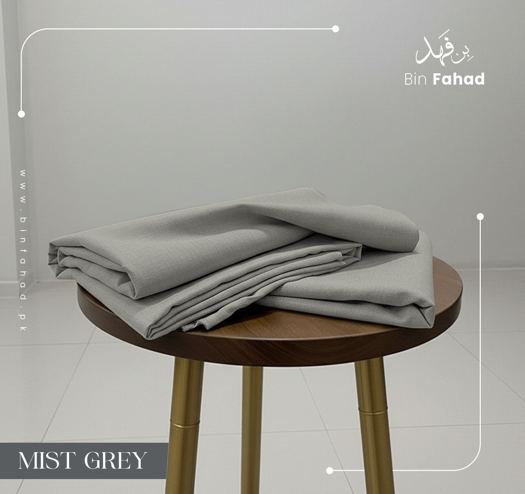 Premium Wool Collection - Mist Grey