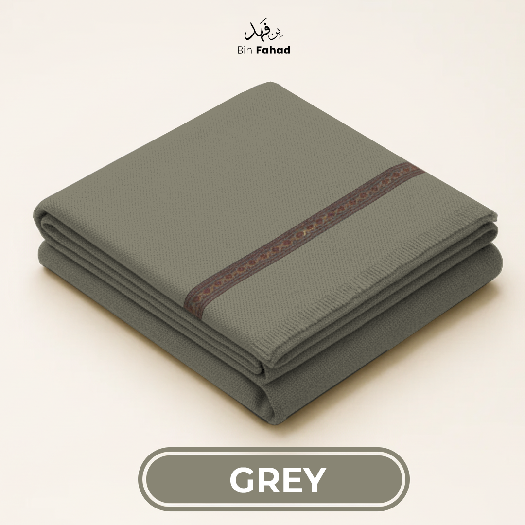 Premium Gents Shawl - Grey