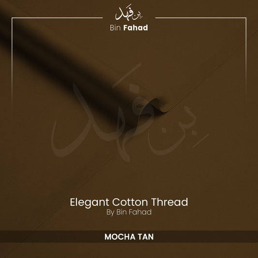 Premium Cotton Fabric - Mocha Tan
