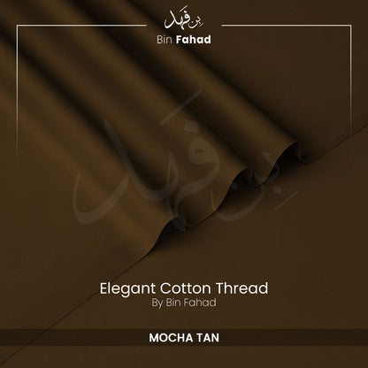 Premium Cotton Fabric - Mocha Tan