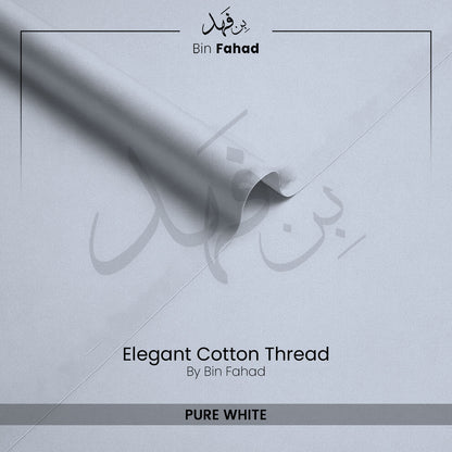 Premium Cotton Fabric - Pure White