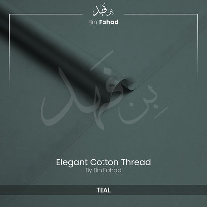 Premium Cotton Fabric - Teal