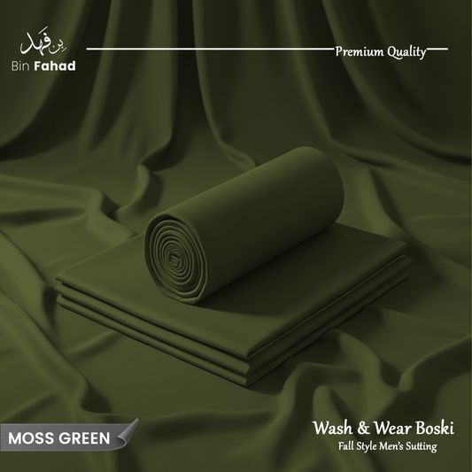 Boski Wash & Wear - Moss Green