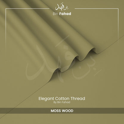 Premium Cotton Fabric - Moss Wood