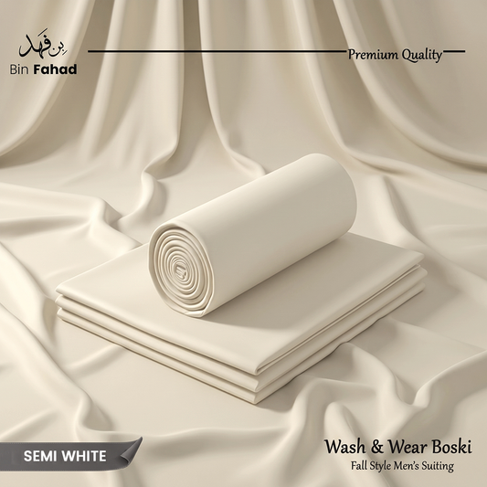 Boski Wash & Wear - Semi White