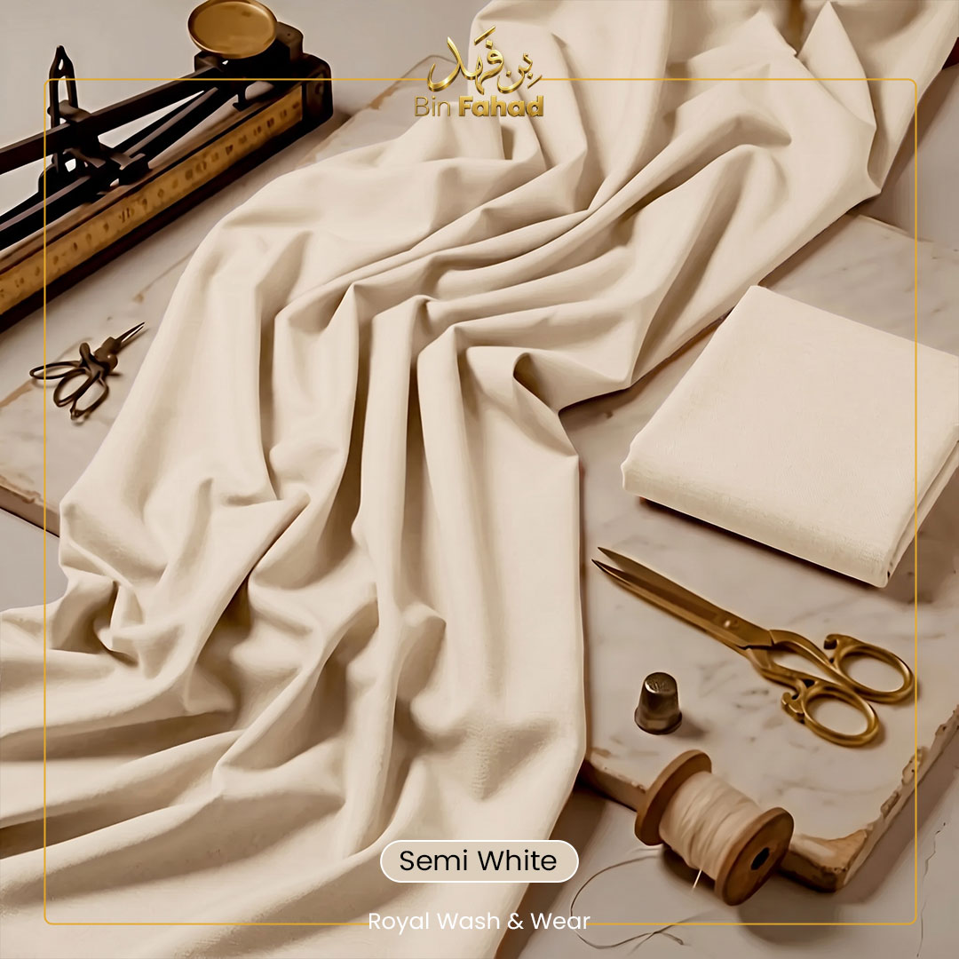Royal Wash & Wear - Semi White