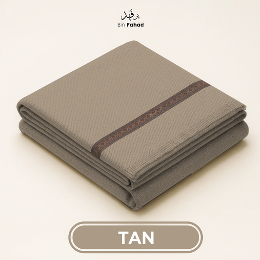 Premium Gents Shawl - Tan