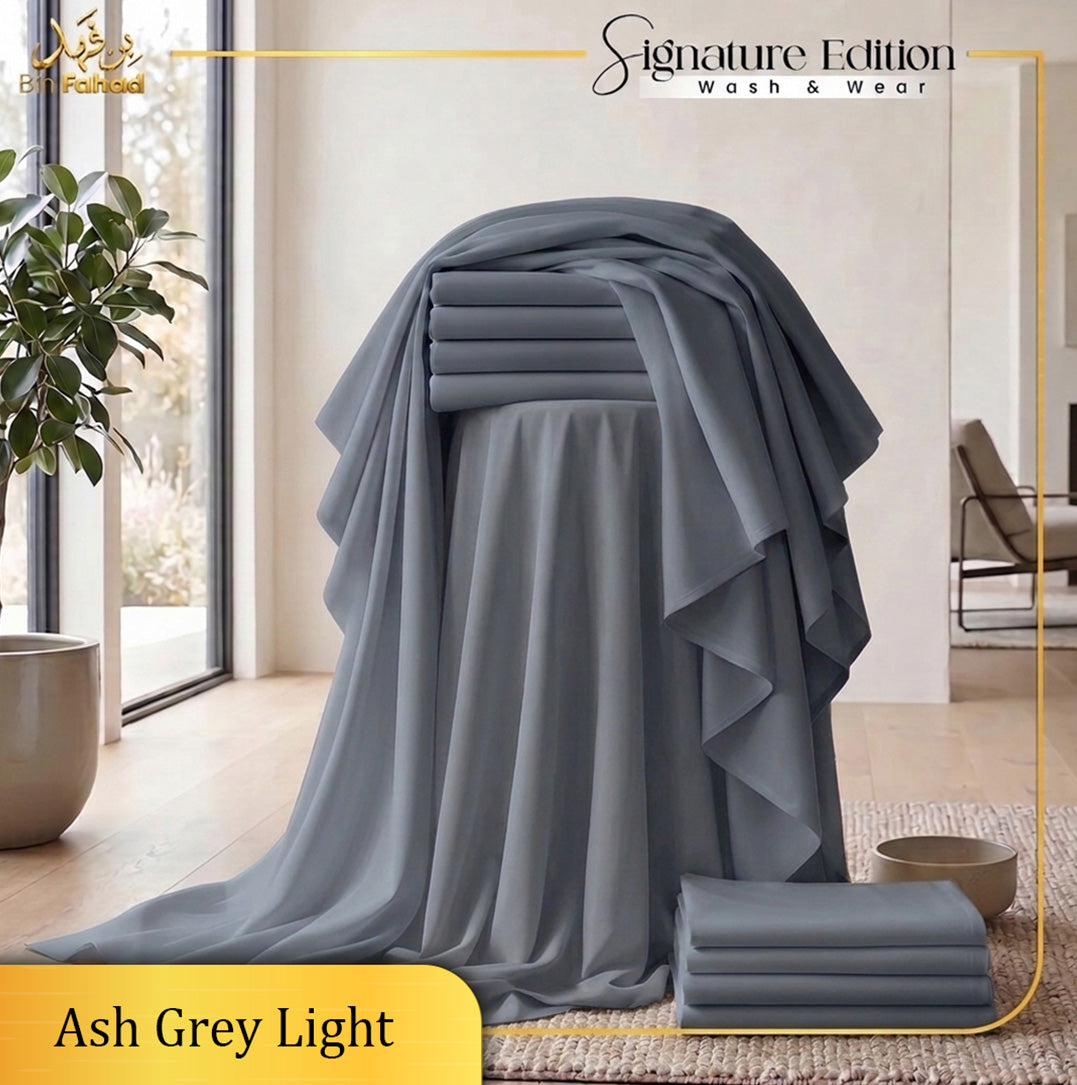 Signature Edition Wash & Wear - Ash Grey Light