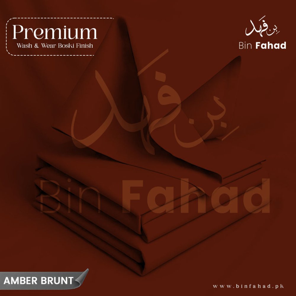 Boski Wash & Wear - Amber Brunt - Bin Fahad