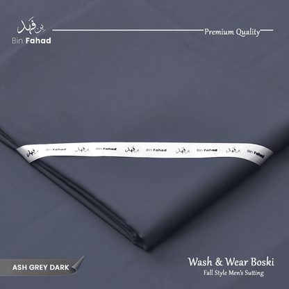 Boski Wash & Wear - Ash Grey Dark - Bin Fahad
