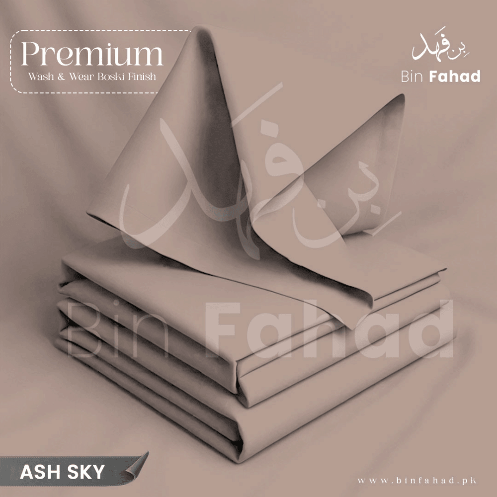 Boski Wash & Wear - Ash Sky - Bin Fahad