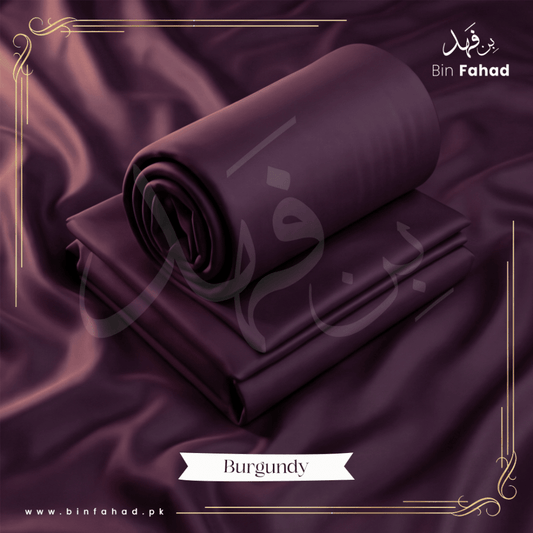 Boski Wash & Wear - Burgundy - Bin Fahad