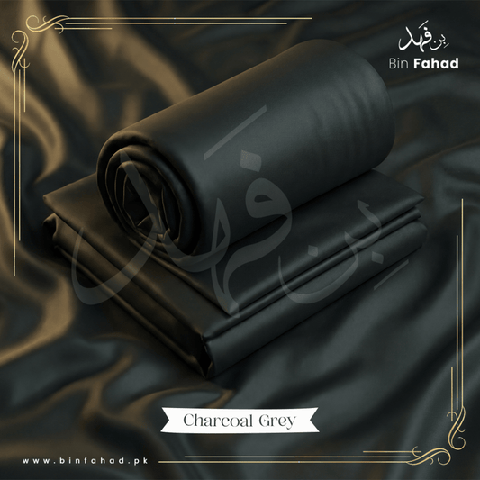 Boski Wash & Wear - Charcoal Grey - Bin Fahad