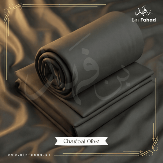 Boski Wash & Wear - Charcoal Olive - Bin Fahad