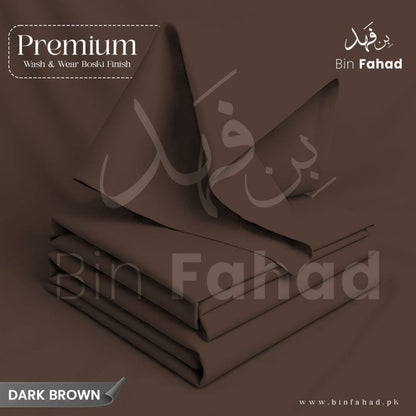 Boski Wash & Wear - Dark Brown - Bin Fahad