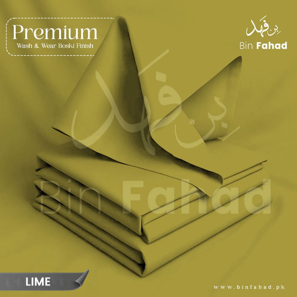 Boski Wash & Wear - Lime - Bin Fahad