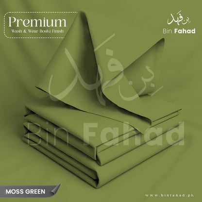 Boski Wash & Wear - Moss Green - Bin Fahad