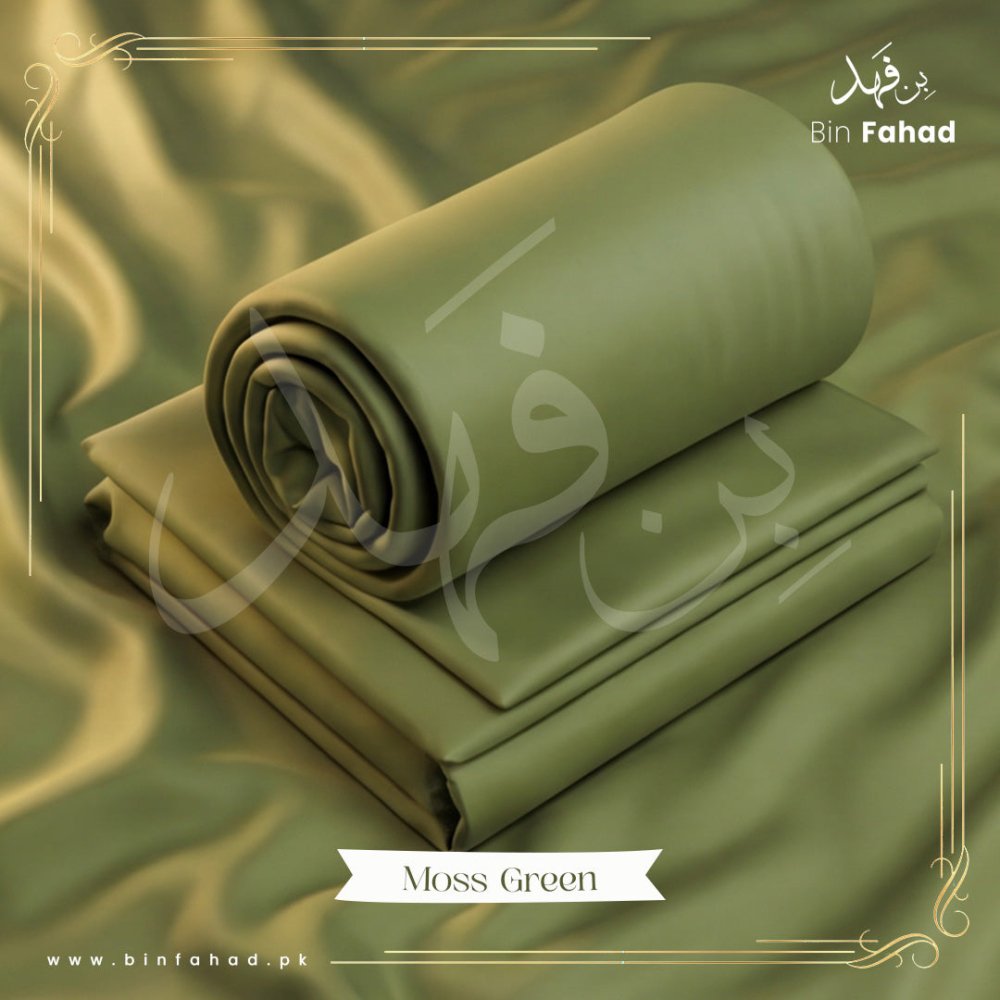 Boski Wash & Wear - Moss Green - Bin Fahad