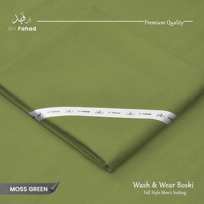 Boski Wash & Wear - Moss Green - Bin Fahad