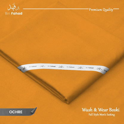 Boski Wash & Wear - Ochre - Bin Fahad