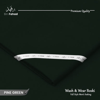 Boski Wash & Wear - Pine Green - Bin Fahad