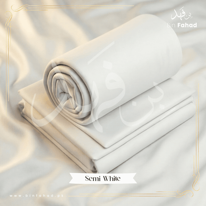 Boski Wash & Wear - Semi White - Bin Fahad