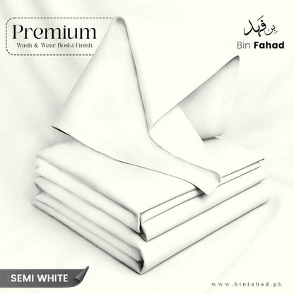Boski Wash & Wear - Semi White - Bin Fahad