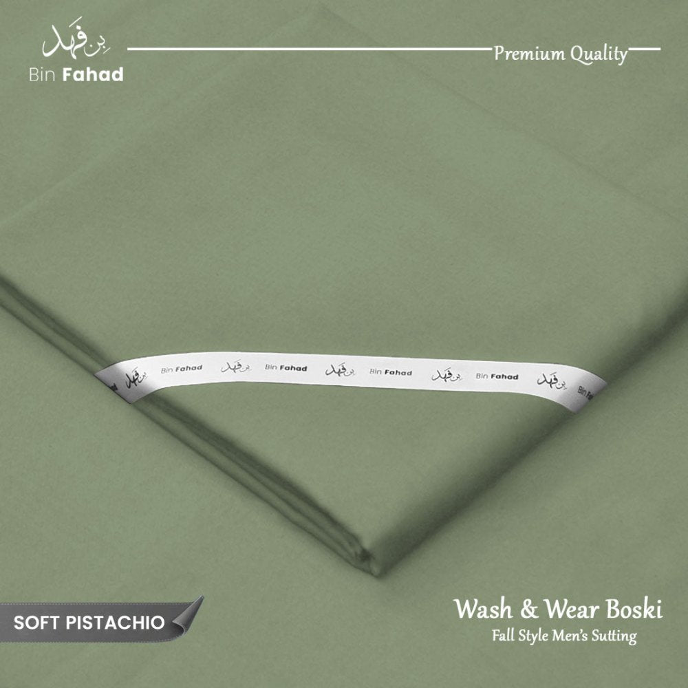 Boski Wash & Wear - Soft Pistachio - Bin Fahad