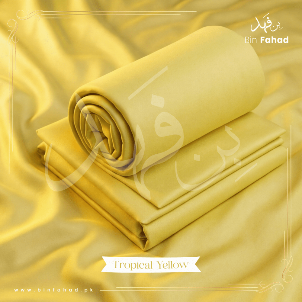 Boski Wash & Wear - Tropical Yellow - Bin Fahad