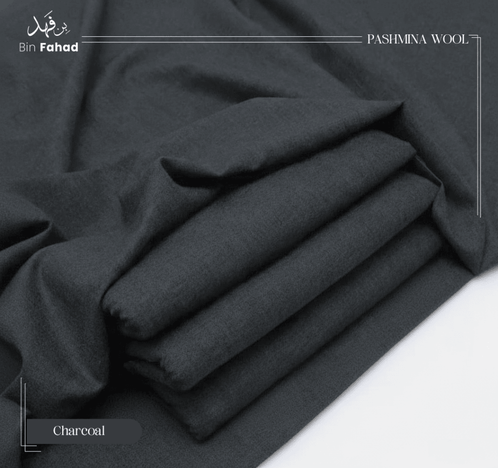 Luxury Winter Wool - Charcoal - Bin Fahad