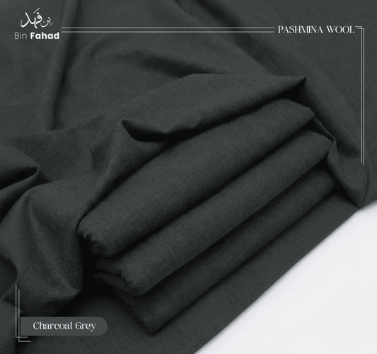 Luxury Winter Wool - Charcoal Grey - Bin Fahad